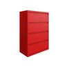 Hirsh 36 in W Commercial Lateral, Lava Red 24255